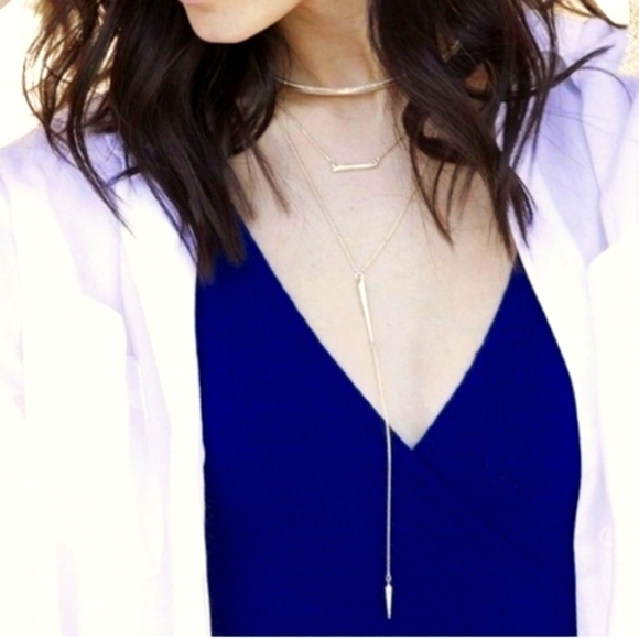 New Kendra Scott Vivian Necklaces in Rose Gold/Silver 🤍💛 - Picture 4 of 8